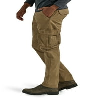 WRANGLER® muški rastezljivi konusni noga Redovito fit teretni hlače